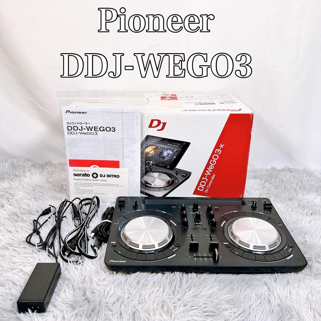 【動作品】Pioneer パイオニア　DDJ-WEGO3 DJコントローラー