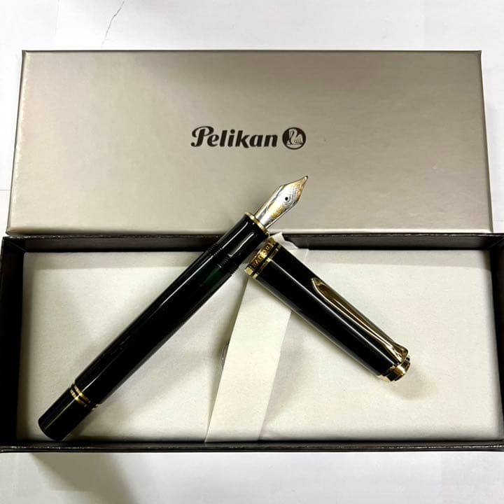 Pelican ペリカン スーベレーン M800 ブラック 万年筆 B