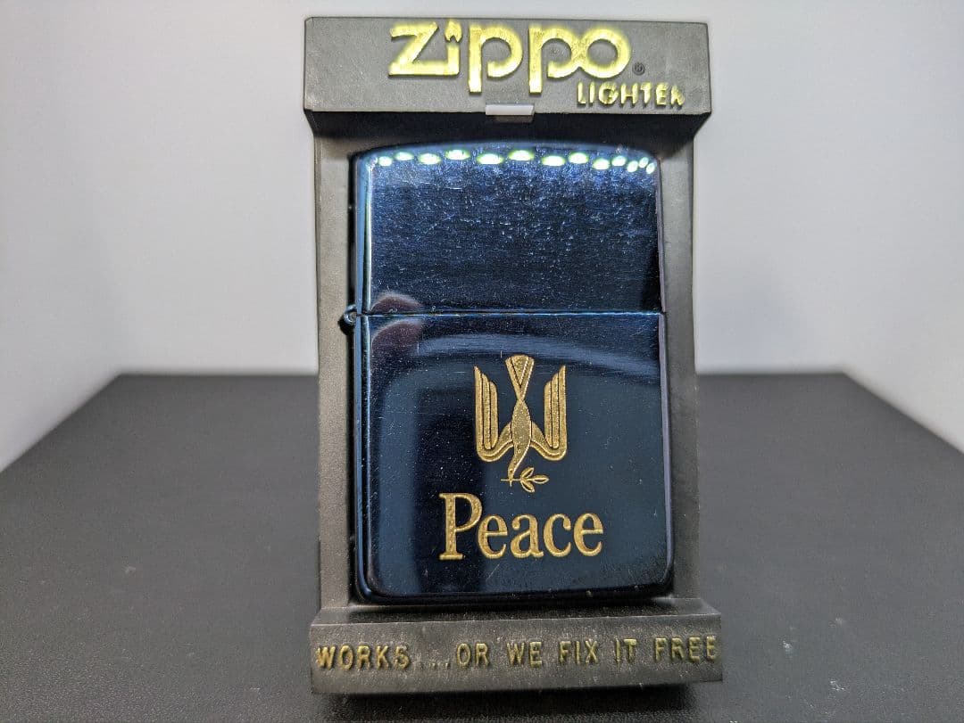 zi 168　ピース　1995　ジッポー　未使用