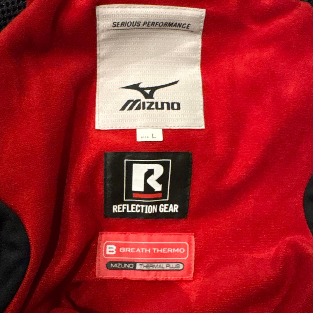 Mizuno スキーウェア 上L 下XL黒/緑