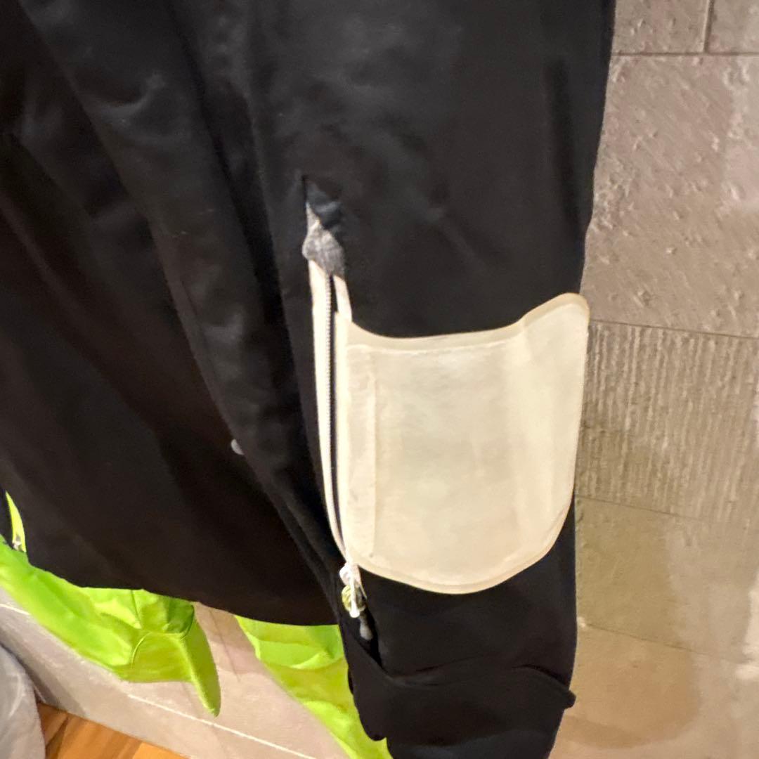 Mizuno スキーウェア 上L 下XL黒/緑