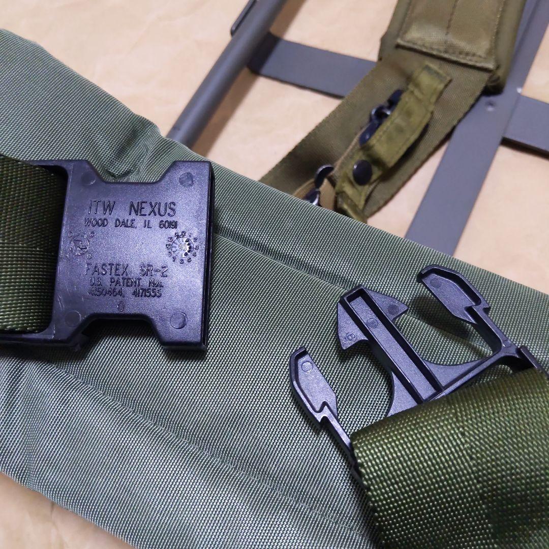 アメリカ軍ALICEパックフレーム/ショルダーパット/ウエストパット実物放出良品
