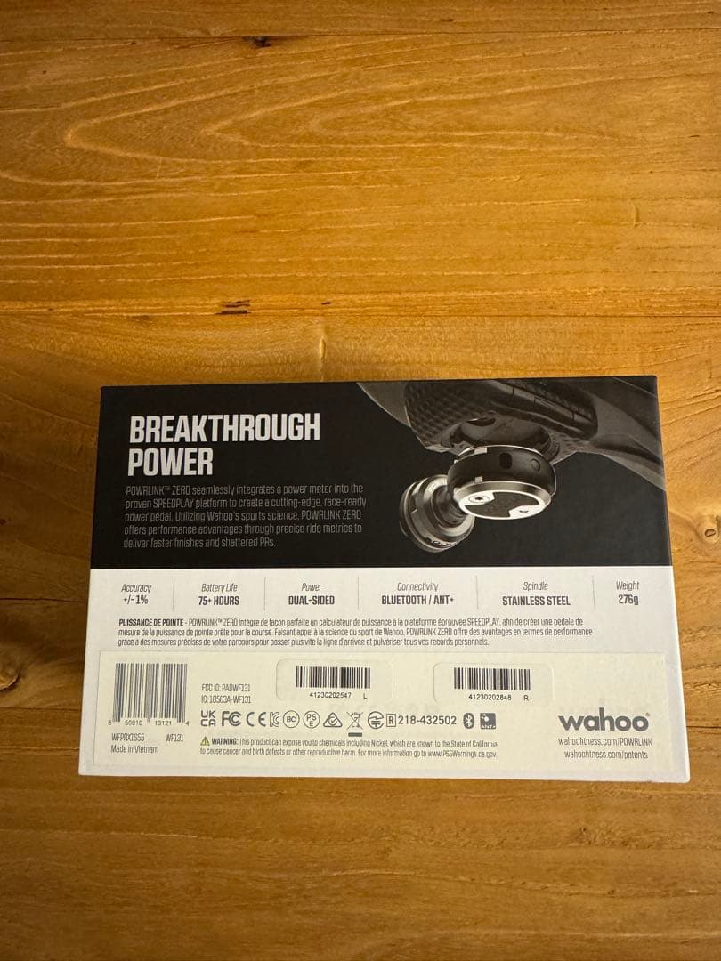 SPEED PLAY POWRLINK ZERO 両足計測　クリート未使用付