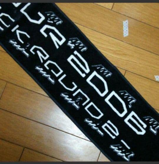 (復帰した時に！)AAA タオル 黒&青＆緑＋おまけ