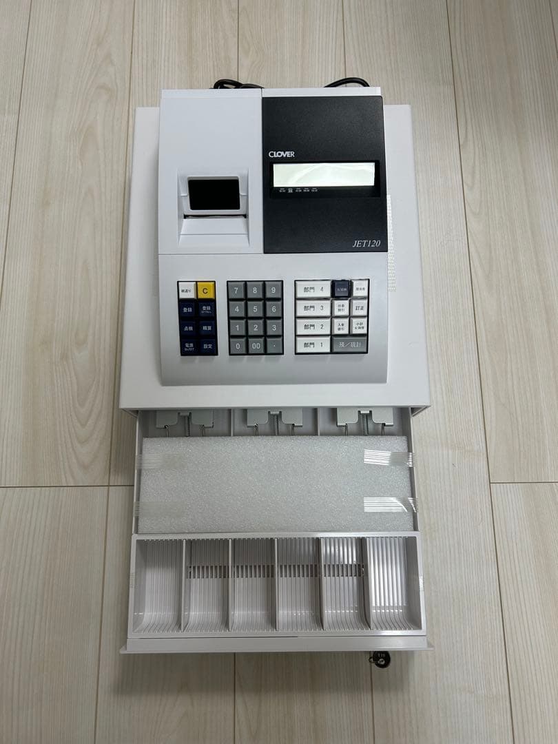CLOVER レジスター 取扱説明書付き