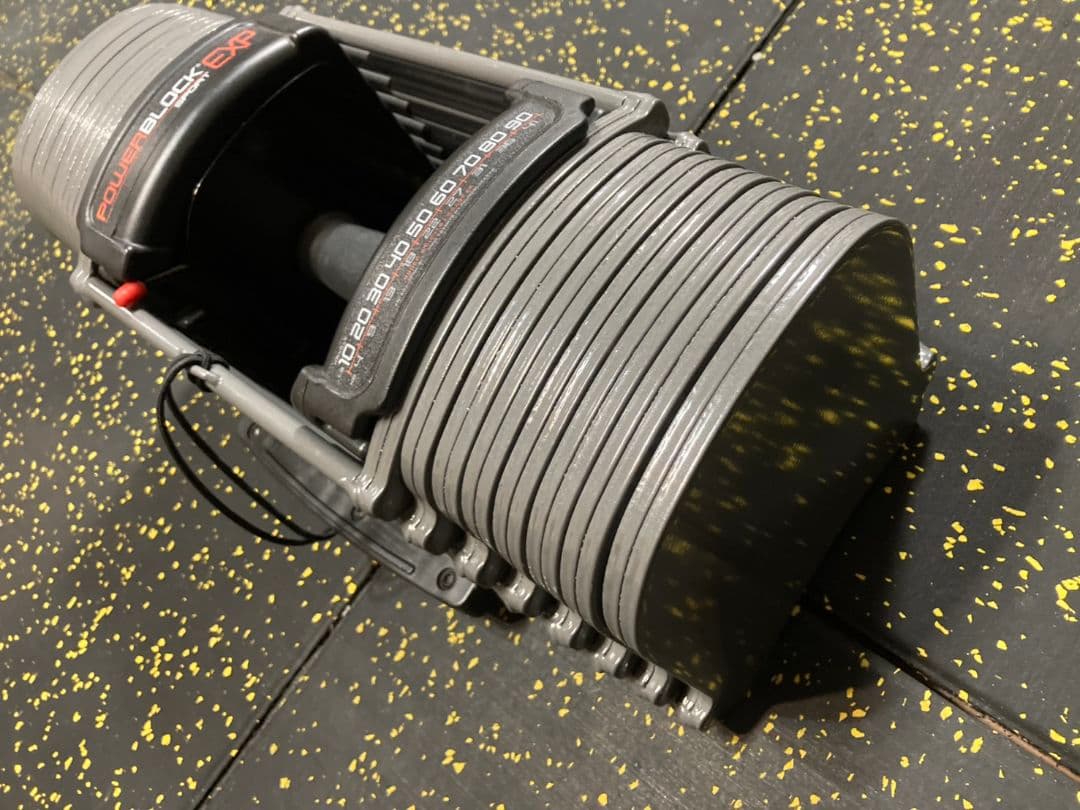 送料無料 ②正規品パワーブロック40kg　可変式ダンベル