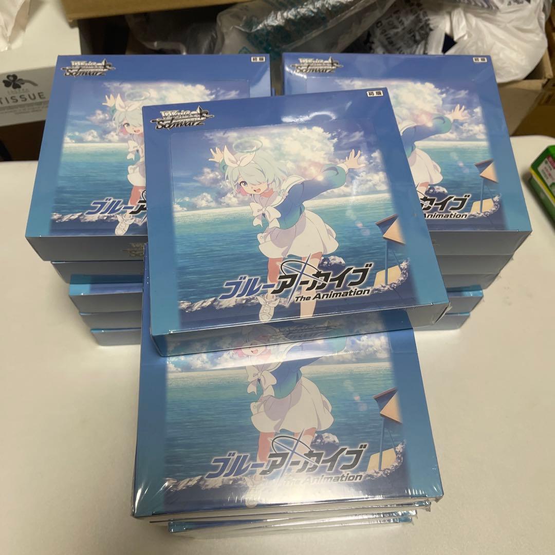 WS ヴァイスシュヴァルツ ブルーアーカイブ シュリンク付き未開封 16box