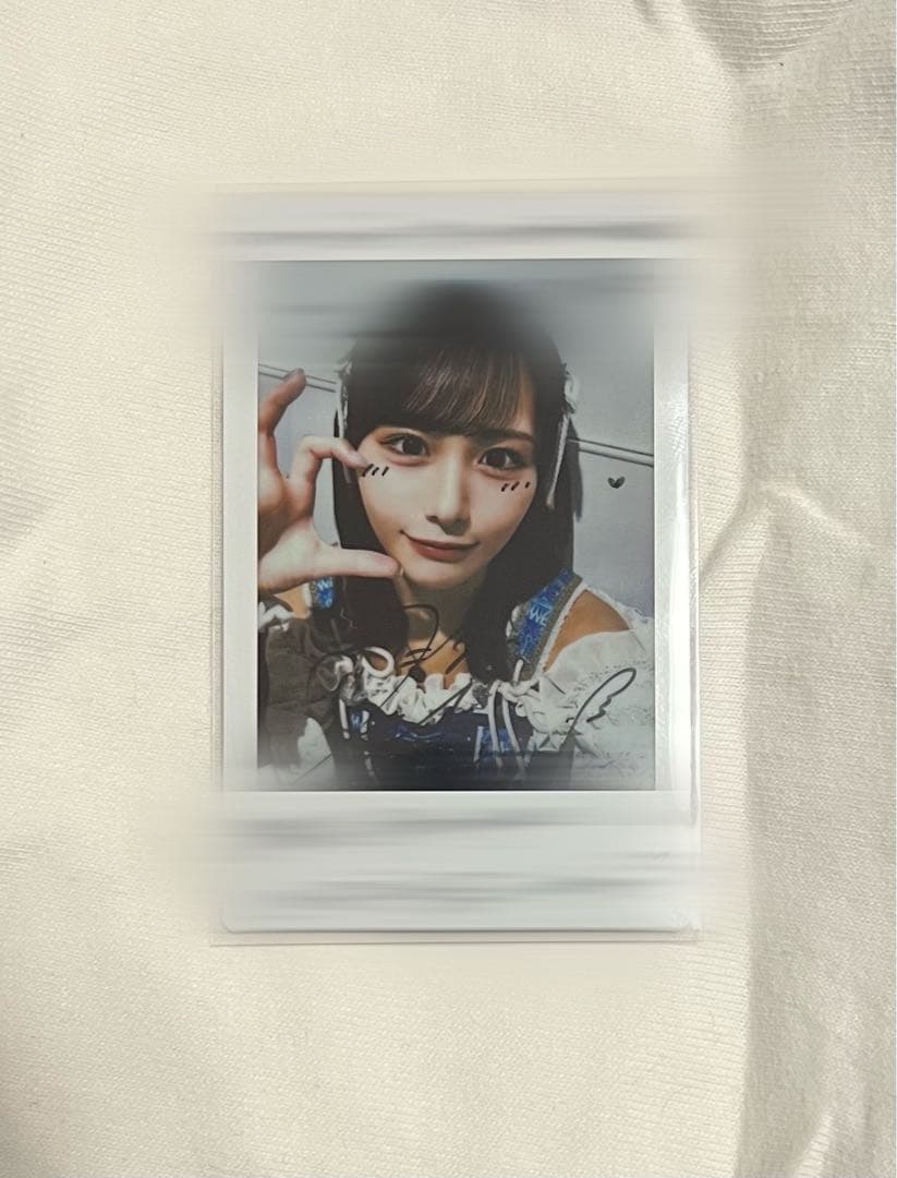 ノイミー 尾木波菜 直筆 チェキ