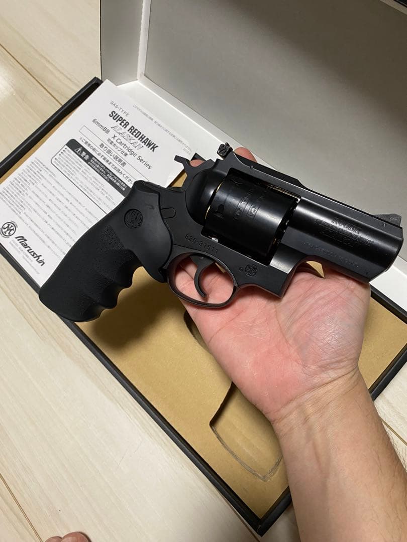 マルシン スーパーレッドホーク アラスカン 44マグナムタイプ ブラックABS