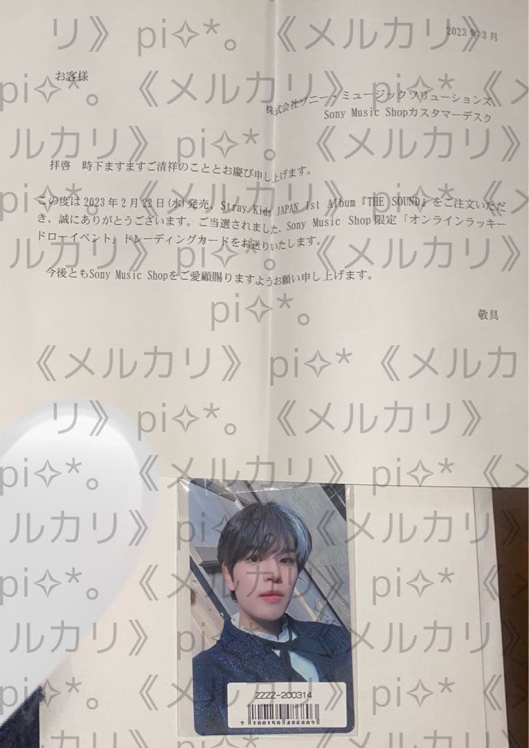 straykids スンミン ソニミュ ラキドロ トレカ