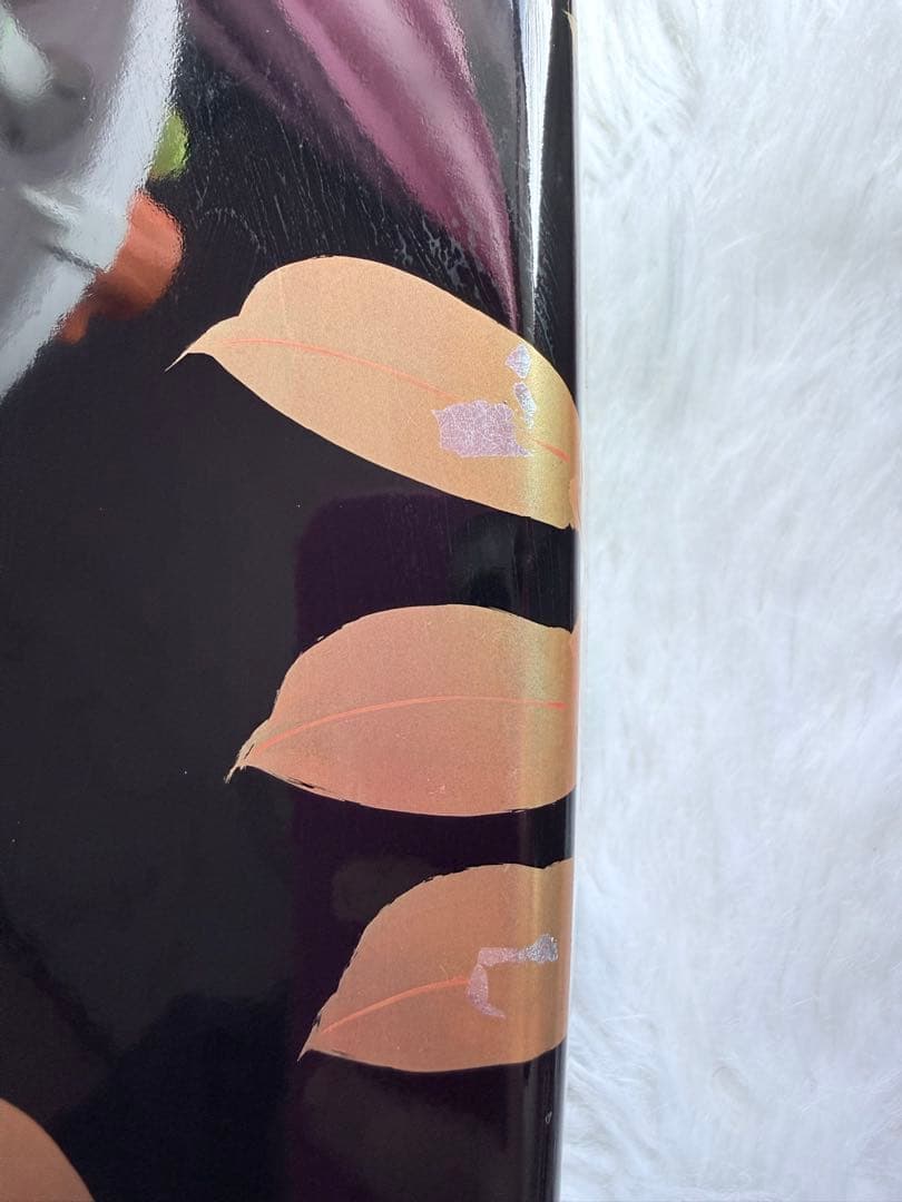 希少 1994年 日本皇室献上品 蒔絵 金彩 漆花瓶