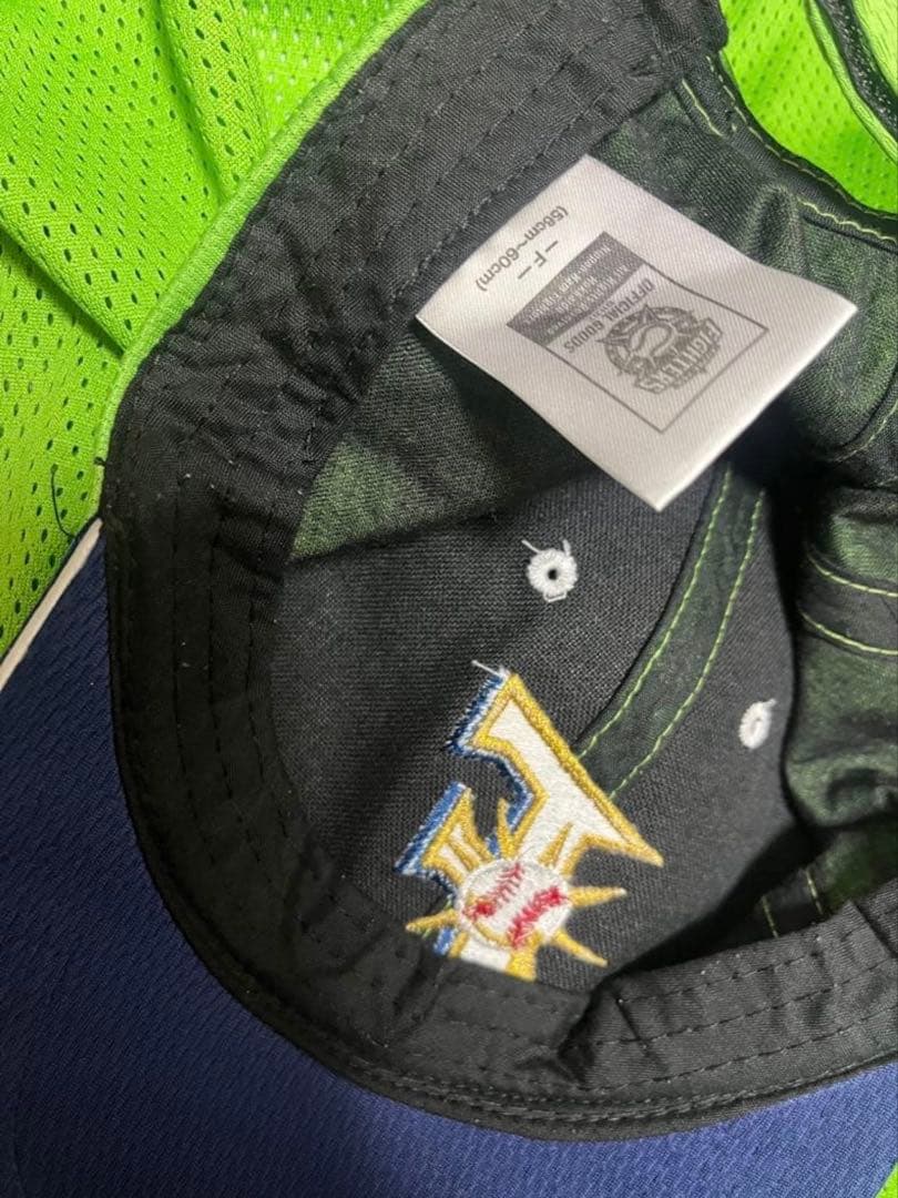 FIGHTERS 緑色 ユニフォーム キャップ付き