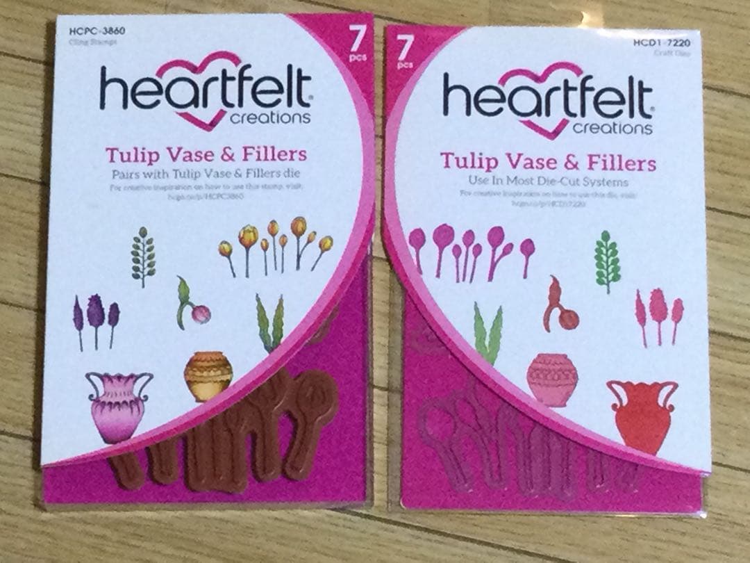 Heartfelt Creationハートフェルトクリエションス4点セットNo7