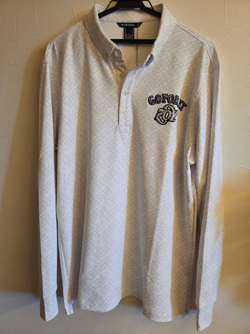 新品・未使用 ZOY ゾーイ メンズ 長袖ポロシャツ Lサイズ