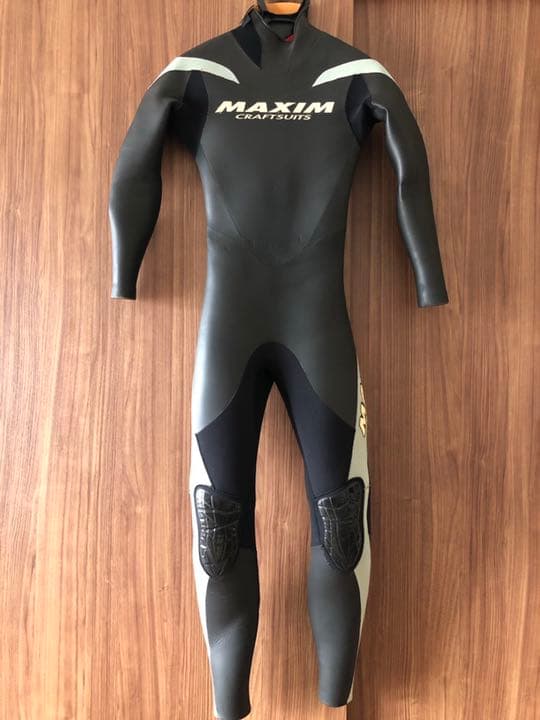 maxim ウェットスーツ セミドライスーツ マキシム ブラック グレー 黒