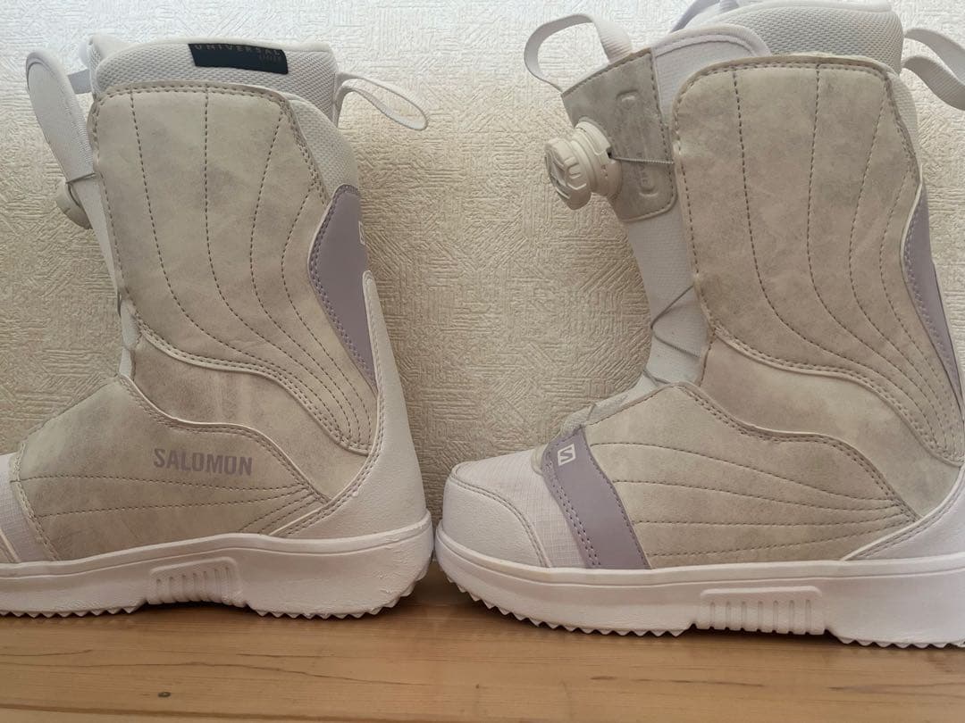 美品SALOMON PEARL BOA WHITE スノーボードブーツ　24cm