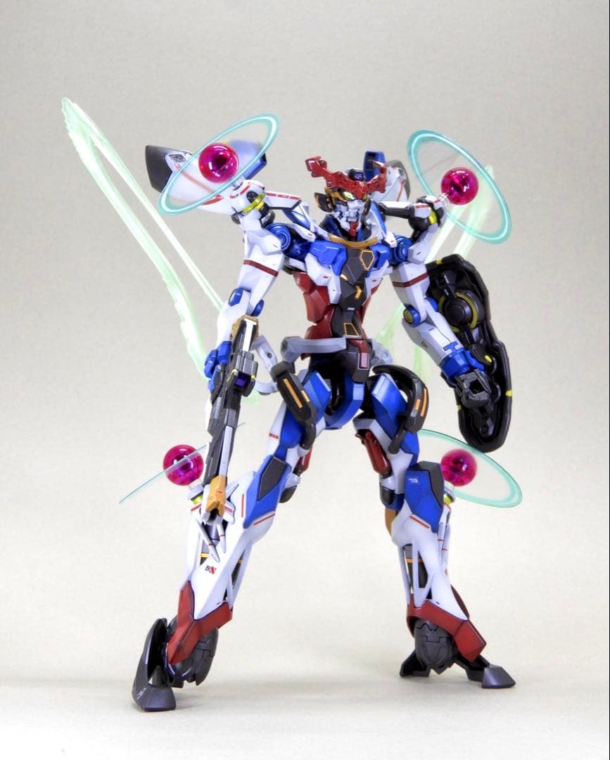 HG ジークアクス エンディミオン・ユニット覚醒時 全塗装 / ガンプラ 完成品