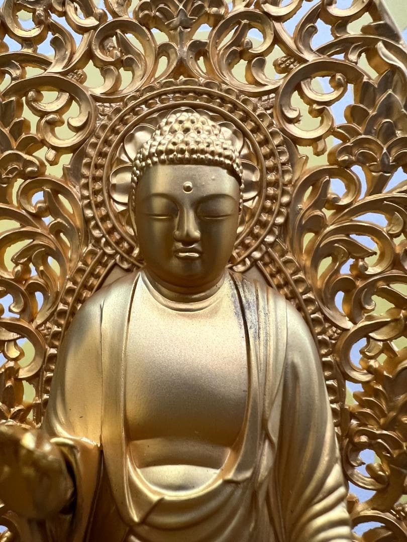 価格改定【仏像】阿弥陀如来像　戌・亥年の守り本尊です。原型師 松久朋琳