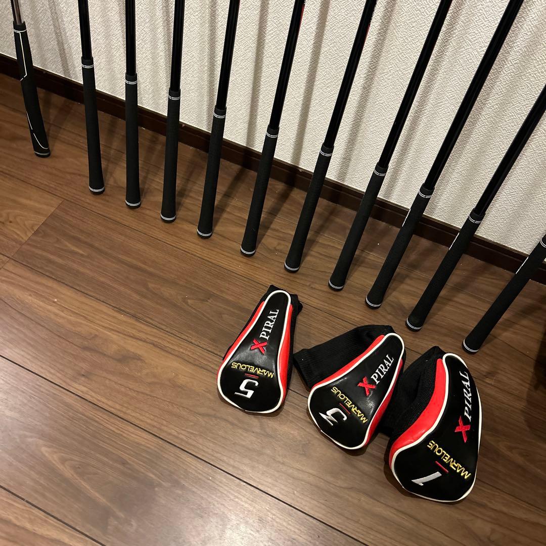 MARVELOUS Xpiral メンズ R 11本　右利き　ゴルフクラブセット