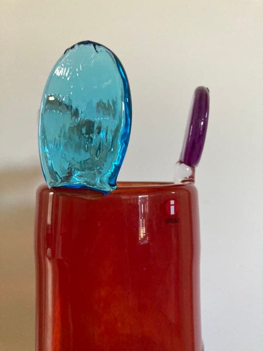 Pampula vase 290 Scope A型 レッド　イッタラ　ポムポム