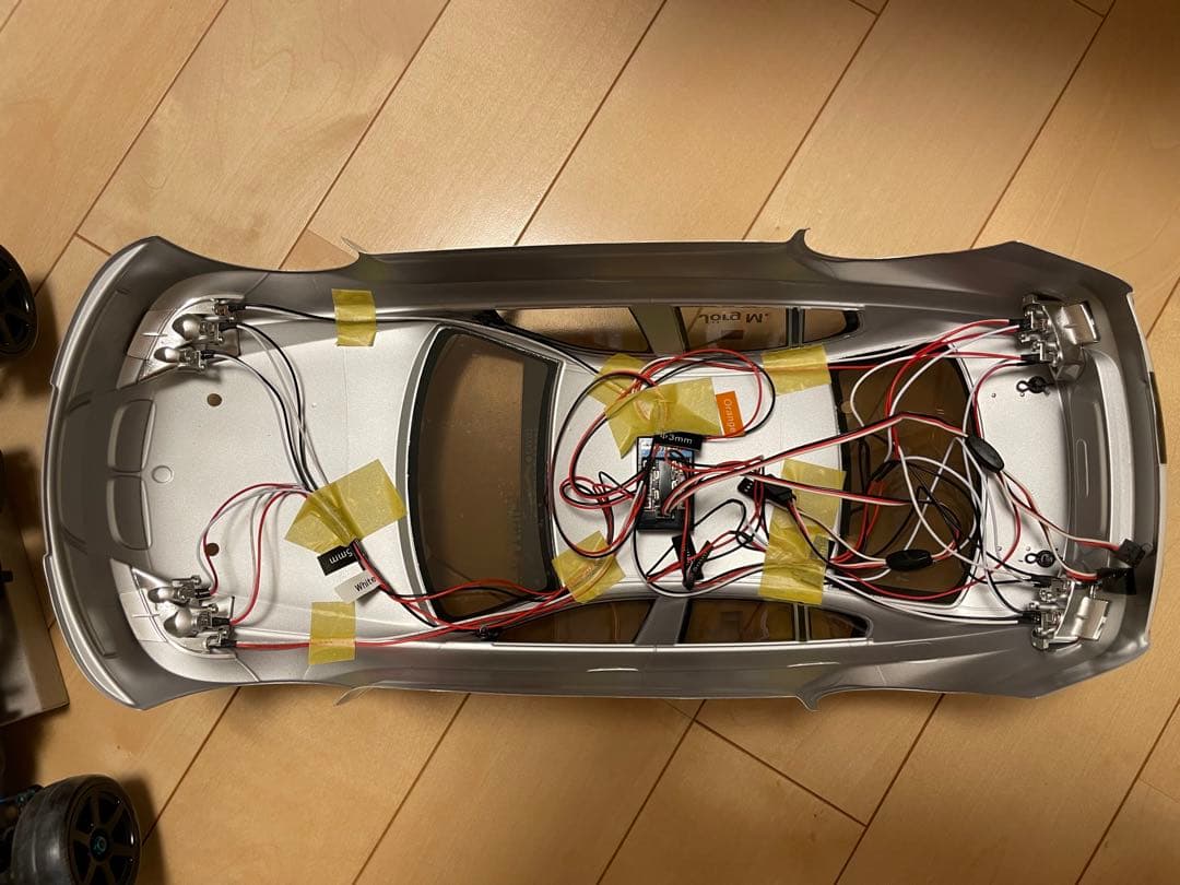 未走行　作成済み　タミヤ　 320si ライトユニット組み込み