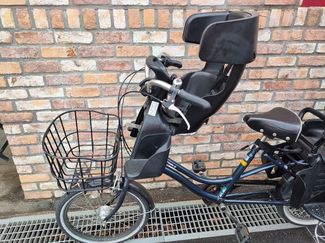 【SXO】ママチャリ自転車　石丸サイクル　 子供乗せ　3人乗り