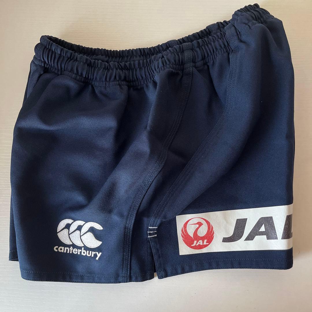 ラグパン ラグビー ハーフパンツ カンタベリー JAL SECOMU