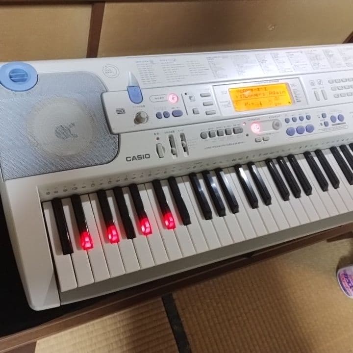 CASIO 電子キーボード ヒカリナビゲーション