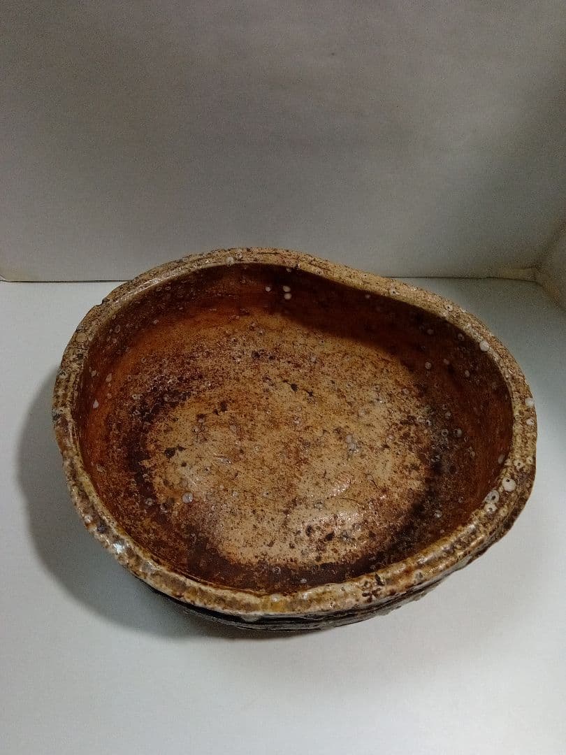 レトロ　陶器　花器　菓子器