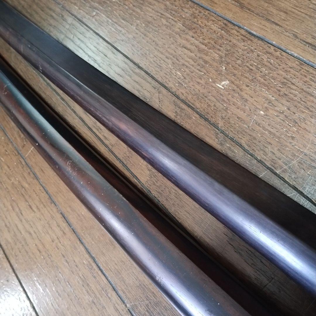 縞黒檀　黒檀　木刀　大刀　脇差　模造刀　アンティーク　骨董品　アニメ　コスプレ
