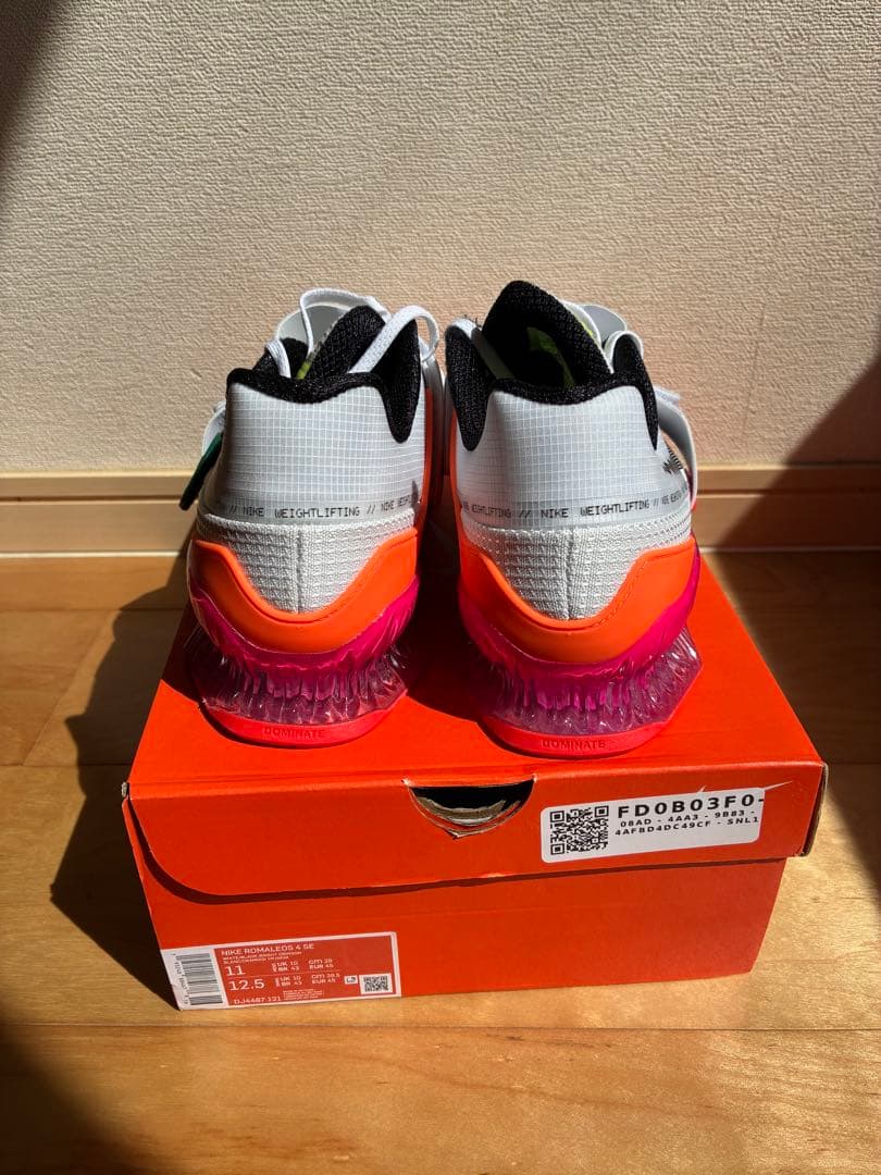 ロマレオス4 SE ウェイトリフティングシューズ 29.0cm 東京2