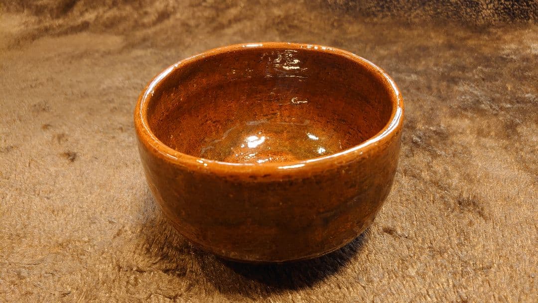 大樋焼　抹茶碗　大樋　大樋長左衛門　長左衛門　松山　共箱　１客