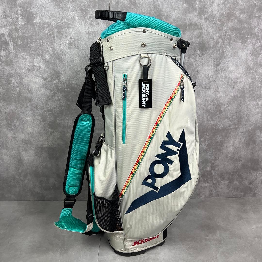 希少　PONY with JACK BUNNY　スタンド式キャディバッグ　7分割