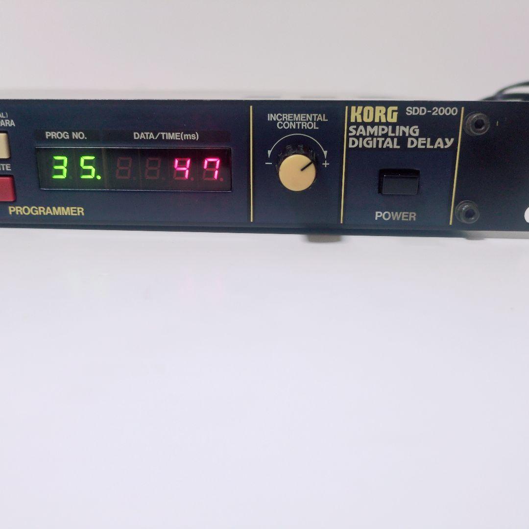 KORG SDD-2000 デジタルディレイ（サンプリングデジタルディレイ）