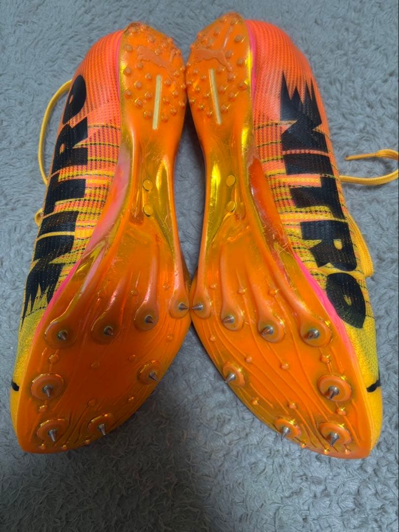 プーマ　エヴォスピードニトロ400 短距離陸上スパイク　28.0㎝