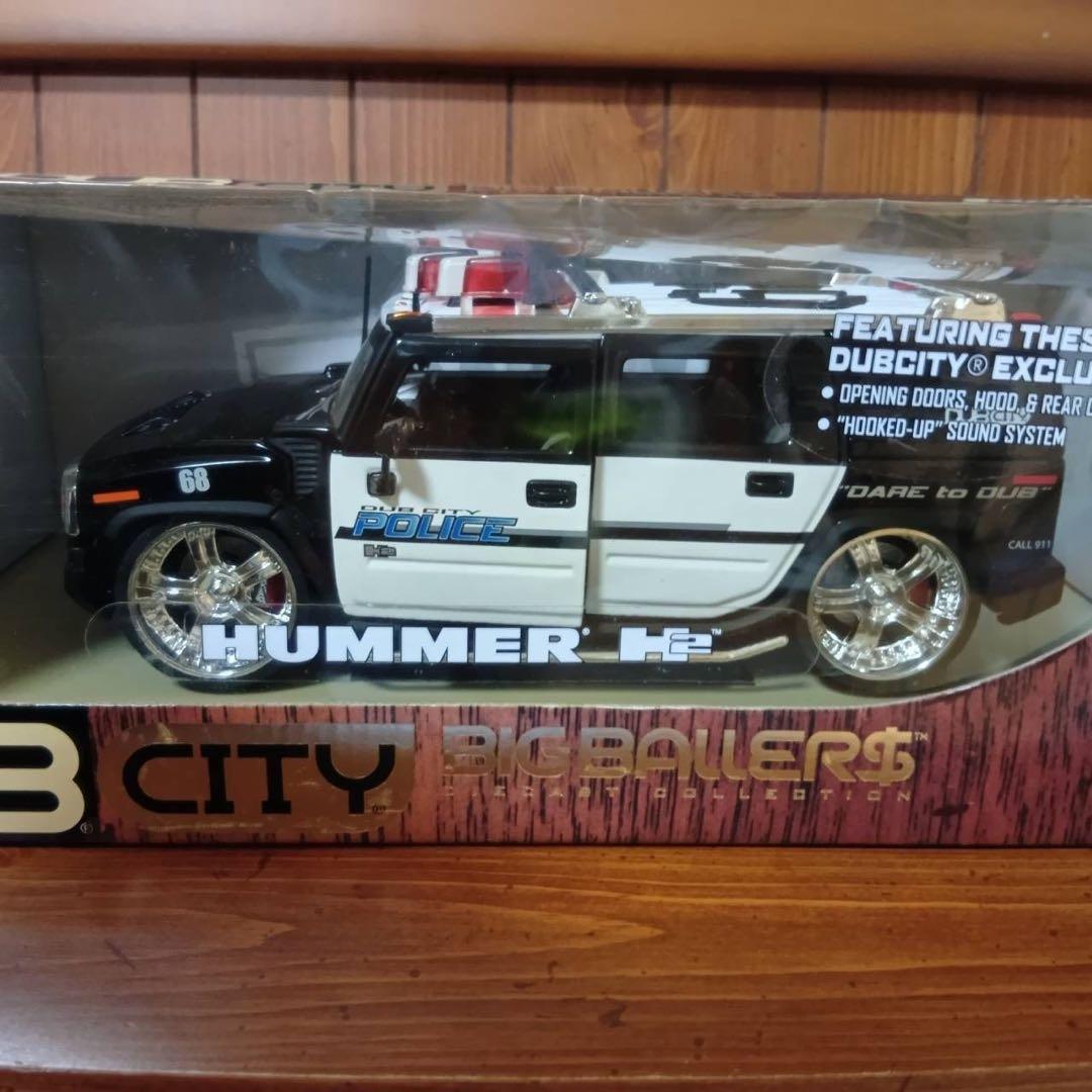 Jada ジャダ　HUMMER ハマー　H2 ポリスカー　1/18