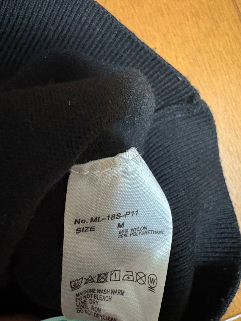 スコッティキャメロン　ジップアップセーター ブラック　アドミラル　M