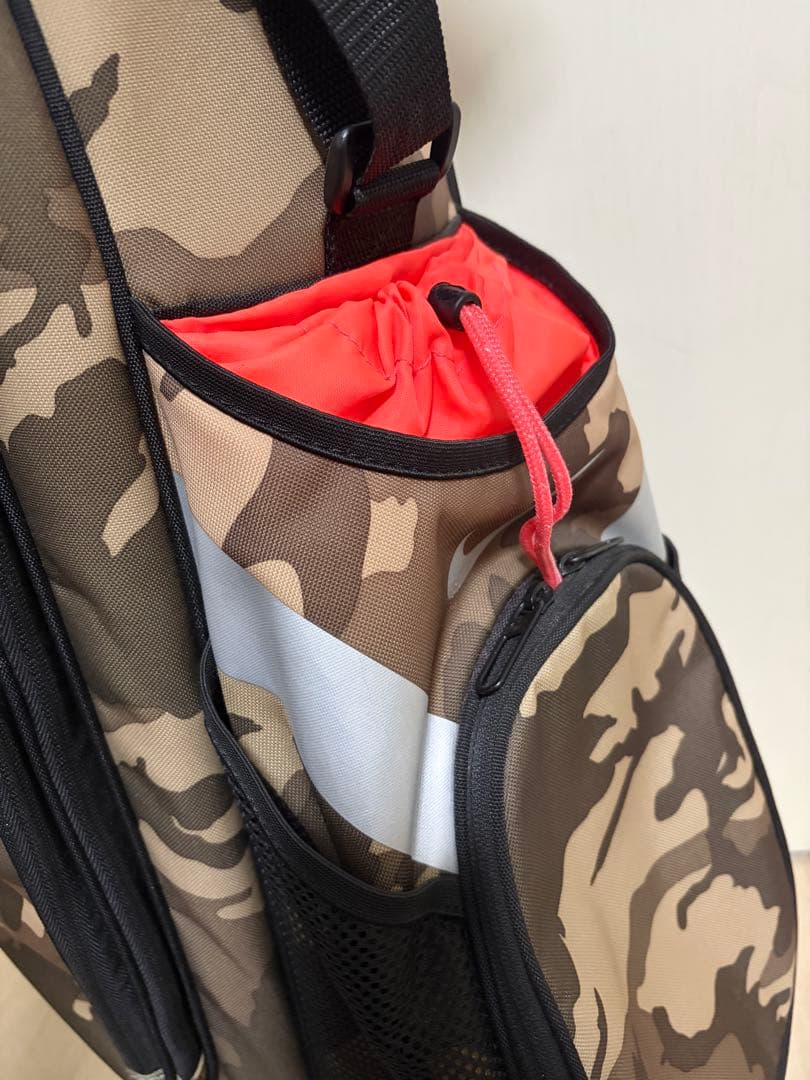美品　レア　ナイキ　NIKE 迷彩　カモ　キャディバッグ