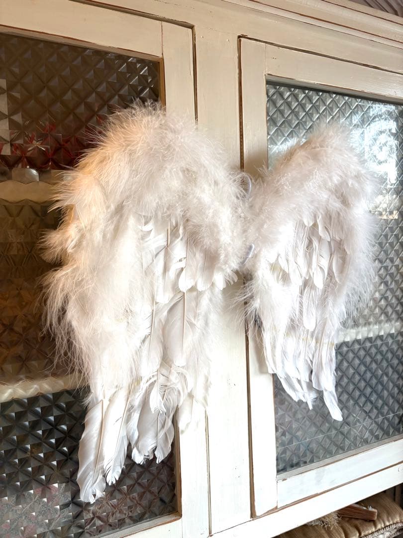 ♡ ベルギーアンティーク　エンジェルウィング　天使の羽　スモールサイズ　マヌカン