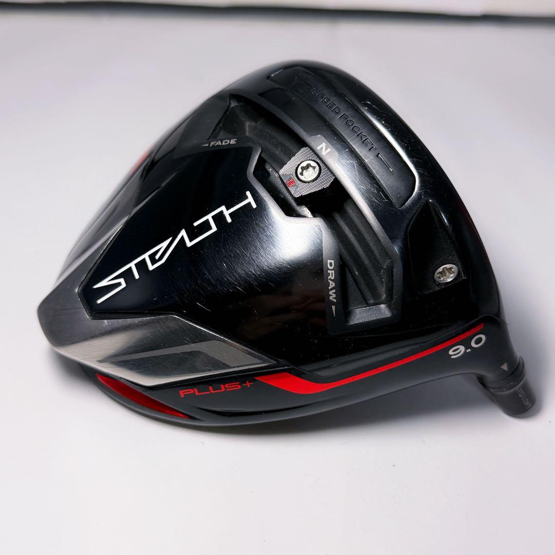 STEALTH PLUS 9.0° テーラーメイド ヘッドのみ　スリーブ付き