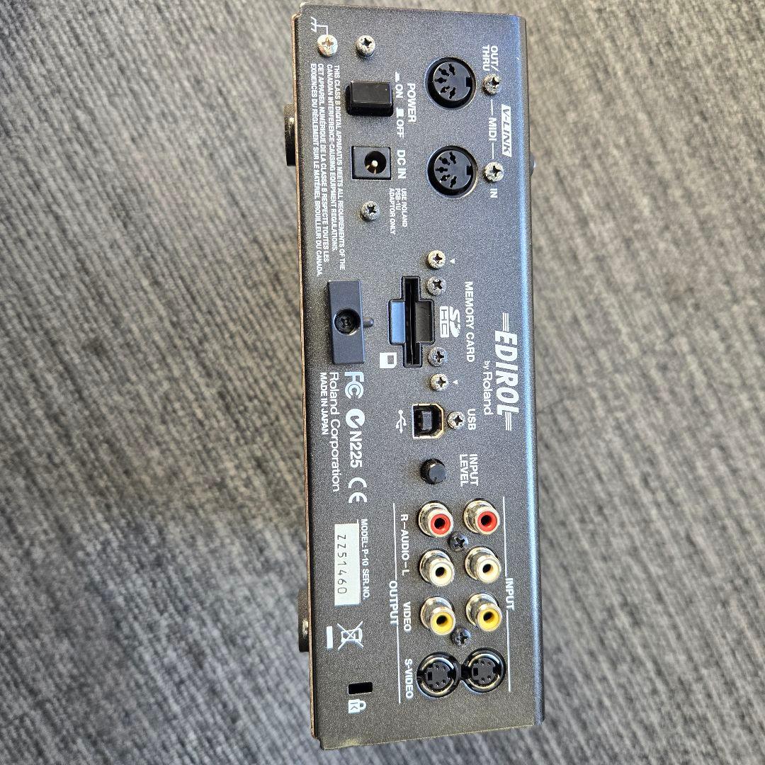 EDIROL ROLAND P-10 ビジュアルサンプラー