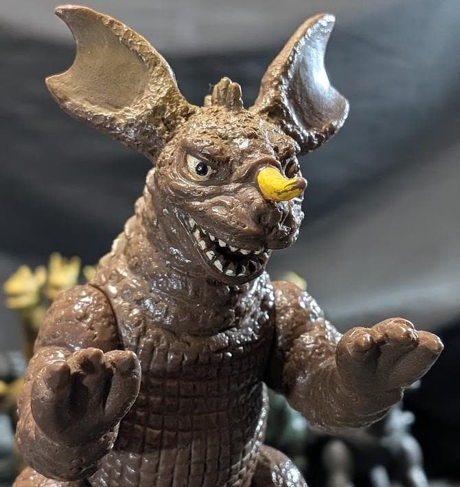 昭和ゴジラ＆メカゴジラ＆キングギドラ他（山勝ヤマカツ）ソフビ６体セット