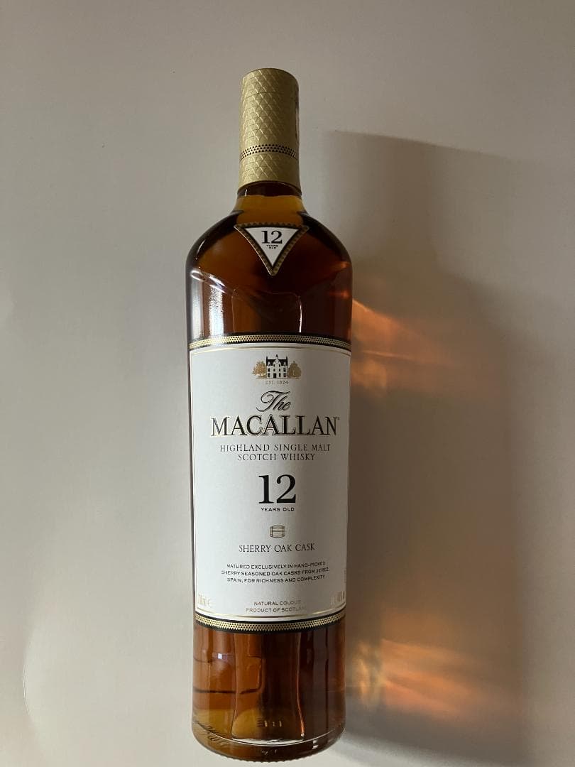 ザ・マッカラン シェリーオーク 12年 新品未開封