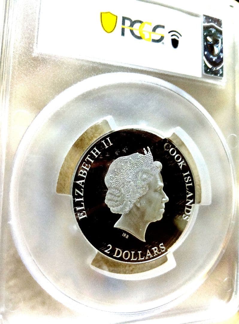 PR70 DCAM 2016 クック諸島 銀貨 世界999枚 PCGS NGC