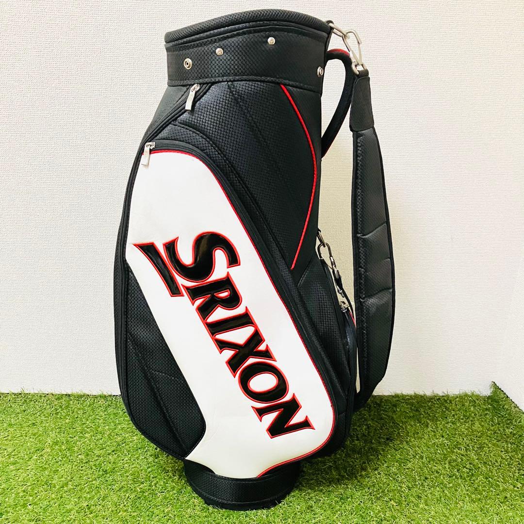 スリクソン キャディバッグ メンズ 男性用 美品 ビッグロゴ カッコいい
