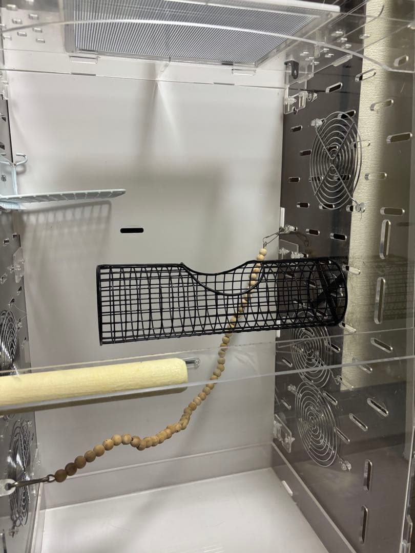 アクリル製中型ケージ 通気口付き
