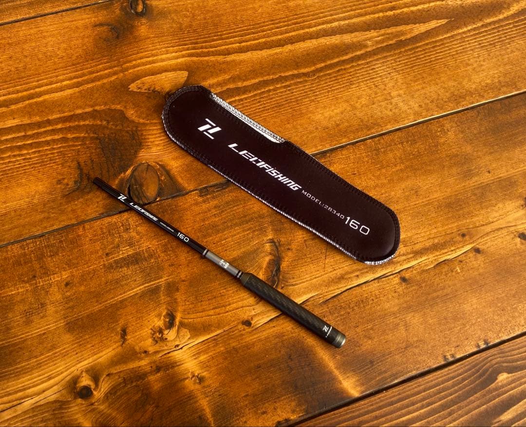 釣り竿セット　小物釣り竿　タナゴ竿　仕掛けセット　160cm ウッドグリップ