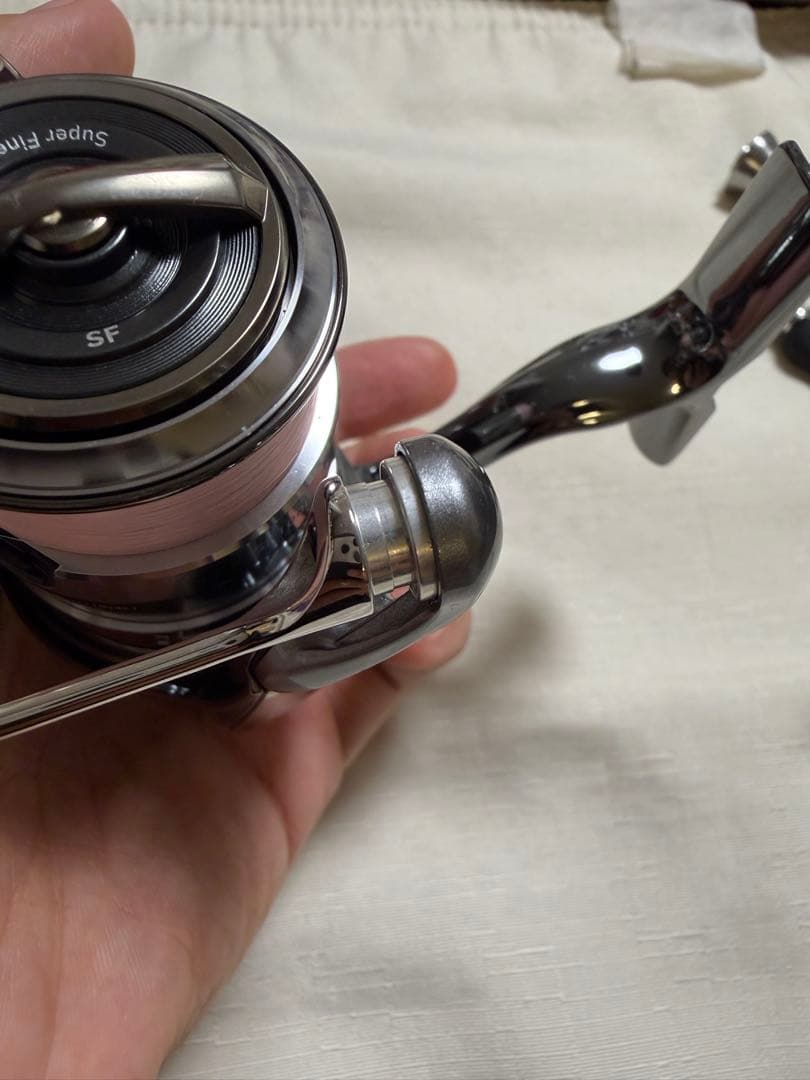 22 イグジスト SF1000S-P 美品 アジングラインローラー交換品