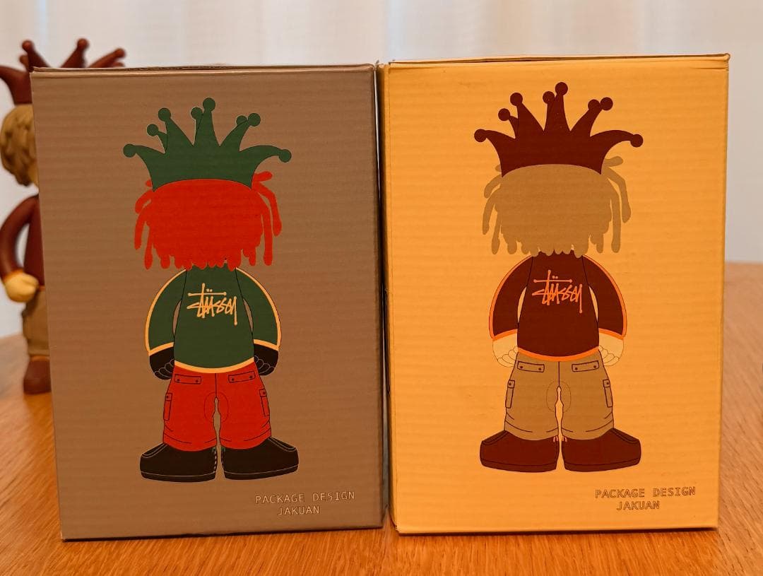 STUSSY BABY RAGAMUFFIN フィギュア 2体セットステューシー