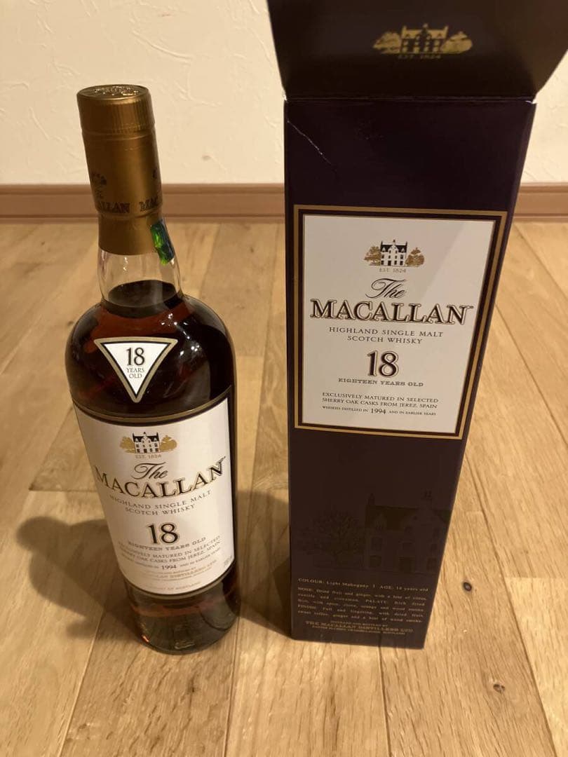 MACALLAN 18年 シェリー オーク 1994 スコッチ ウイスキー